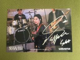 K-pop cartão fotográfico, autografado, 4*6, 2023 - Image 3