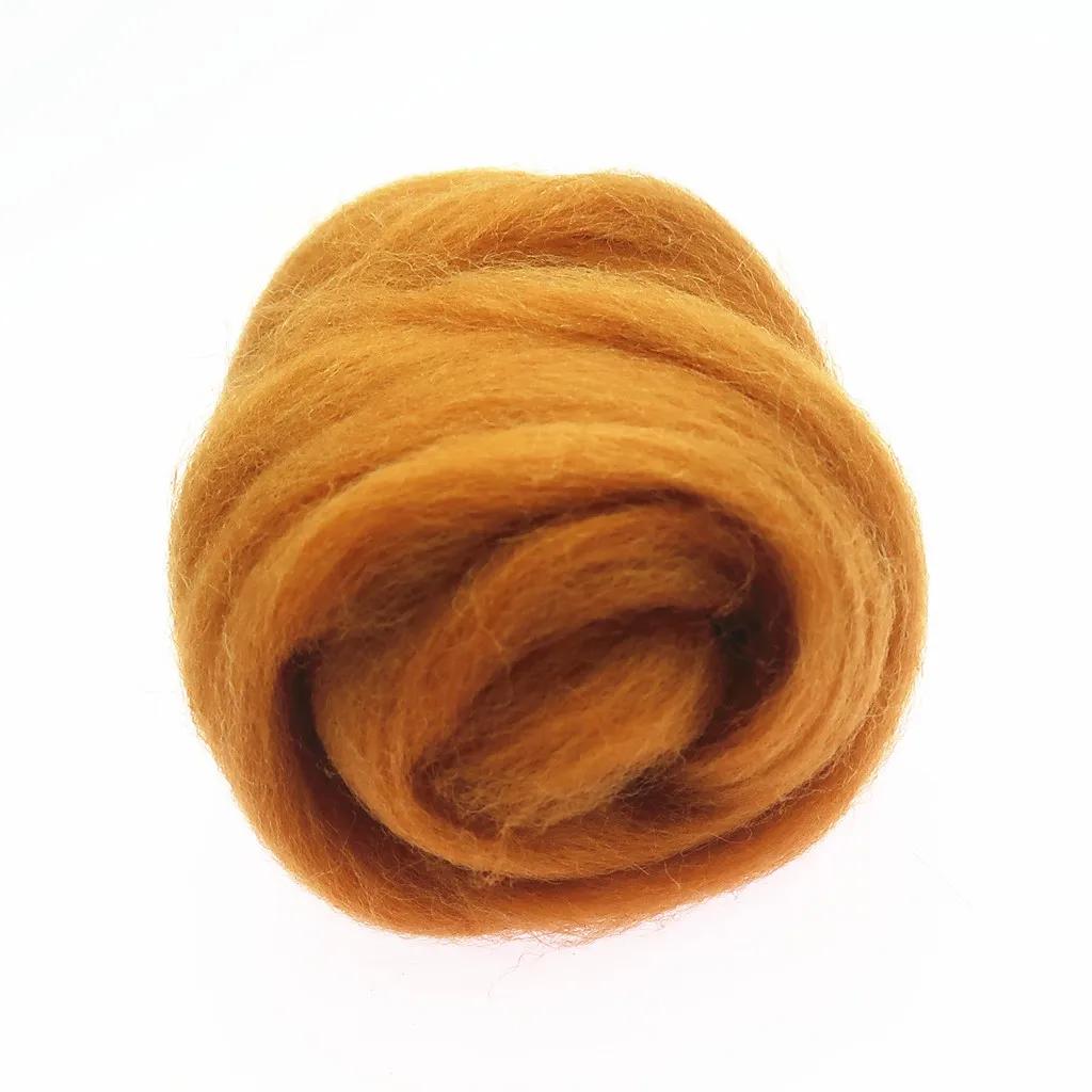 Fibra de lã sentiu tecido, brinquedos artesanais, kit de feltragem, 10g, 20g, 50g, 100g - Image 1