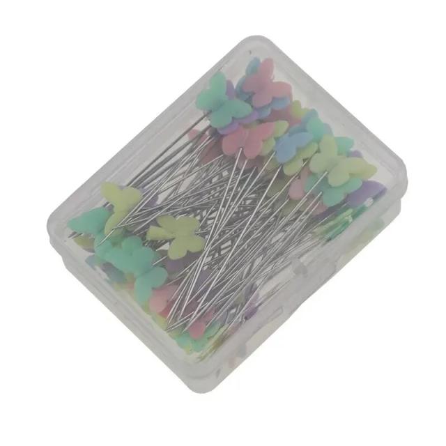 Conjunto de 100 Peças de Patchwork: Pinos, Agulhas, Botões Fixos e Acessórios para Costura e Quilting DIY