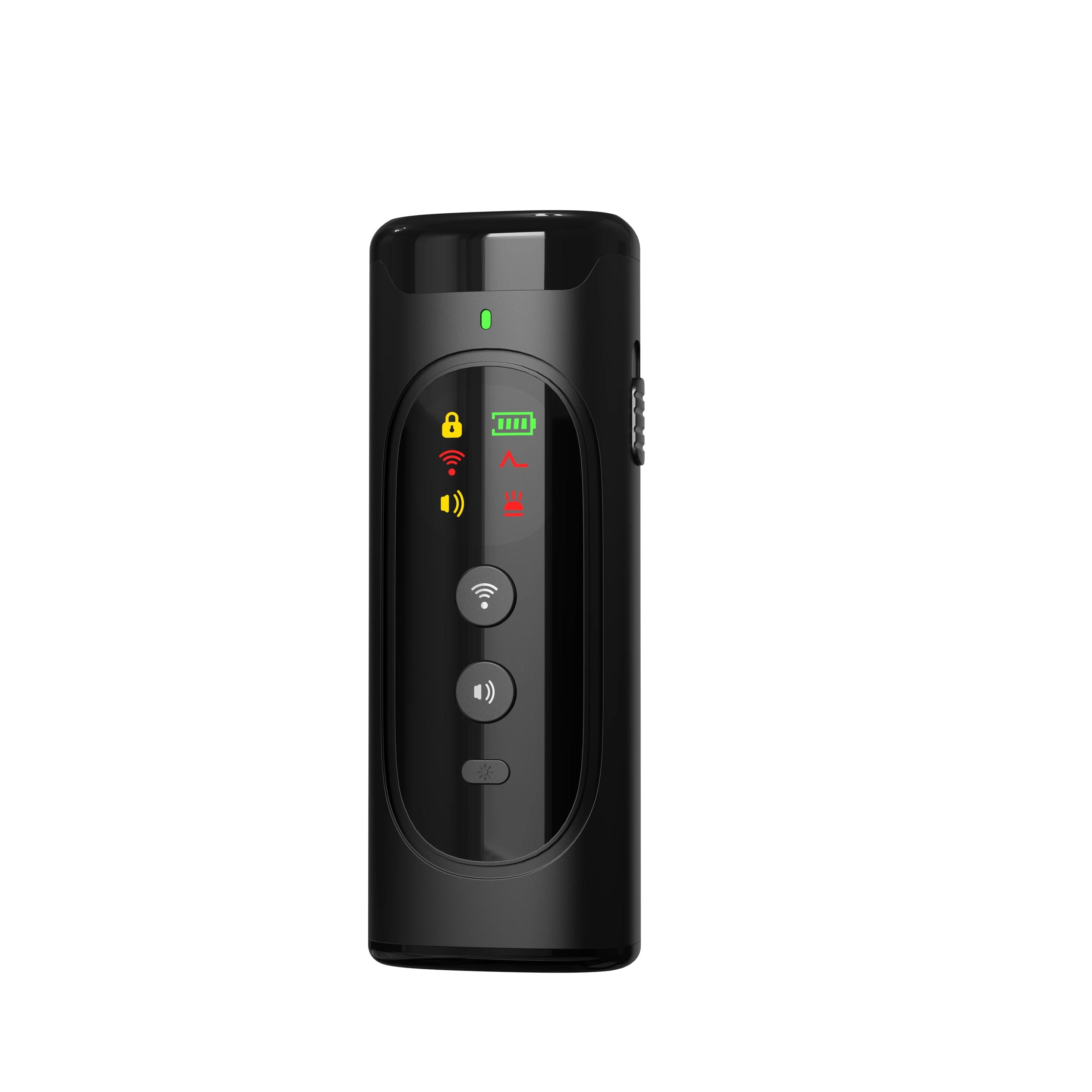 ABQP Ultrasonic Dog Repeller, Dispositivo Anti-Bark para Treinamento de Cães com Lanterna LED, Anti-Bark Deterrent, 50ft Range