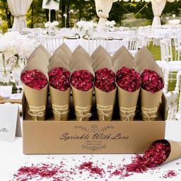 Portátil Corneta Confetti Set, Confetes para casamento, Confetes para casamento, 60 pcs - Image 2