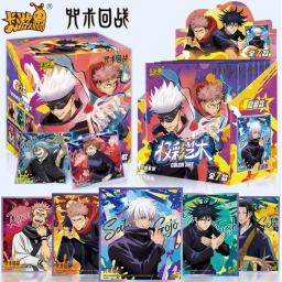 Jujutsu Kaisen Flash Gold Collection Card, Colorido Papel De Arte, Acrílico Gojo Satoru, Fushiguro Megumi, Presente de brinquedo - Image 1