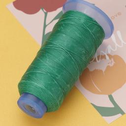 Linha De Costura De Couro Encerado Redondo, Cabo De Cera Para Artesanato DIY, Linha De Costura, Fios Duráveis Para Mão, 16 Cores, 1Pc - Image 5