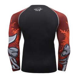 Rashguard Compressão Camisa para Homens, Boxe, Running Jerseys, Yoga, Fitness, MMA, BJJ Meias, Muay Thai, GMY, Roupas de Marca Esportiva - Image 6