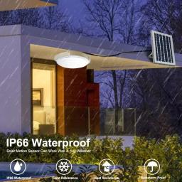 60/500w led solar luz de teto luz pingente ao ar livre indoor lâmpada de energia solar com linha luz do corredor para decoração do jardim quente - Image 3