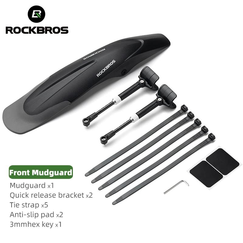 ROCKBROS Mountain Bike Paralama, Ampliar Liberação Rápida, Fender Instalação Durável, Acessórios Bicicleta, 26-29 Polegadas - Image 1