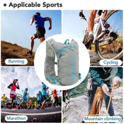 NEWBOLER-Outdoor Ciclismo hidratação mochila, sacos de bicicleta, esporte, escalada, caminhadas, MTB, bicicleta de estrada, 5L - Image 6