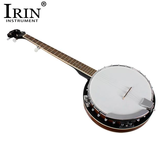 Banjo IRIN-5 de 5 Cordas: Alta Qualidade, Ideal para Ukulele Tradicional e Baixo, Perfeito como Presente Musical para Adultos