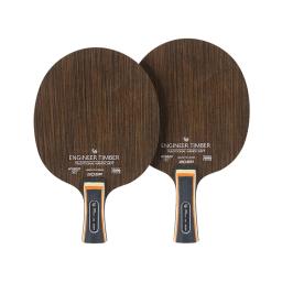 Placa Inferior De Raquete De Tênis De Mesa, Lâmina De Tênis De Mesa, Dalbergia Ping Pong Paddle Board, Alças Longas, 5-Ply 6.2mm, 1Pc - Image 2