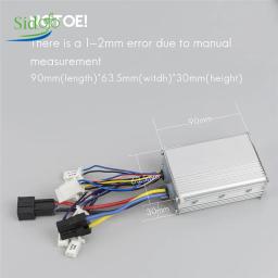 Ebike escova controlador Kit para bicicleta elétrica, escovado DC Motor controlador, acessório de bicicleta, 500W, 1000W, 24V, 36V, 48V, 800W - Image 3