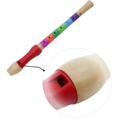 Slade harpa flauta de madeira oito buracos agudos orff flauta de madeira criança profissional jogando instrumento musical para crianças presentes - Image 2