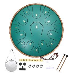 Tambor de língua para iniciantes, bateria profissional de música etérea para crianças, mão, instrumentos de percussão, 15 notas, C maior - Image 1