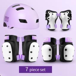 Protetores de cotovelo e mão, equipamento de proteção adequado para patinação no gelo skate e skate, meninos e meninas, crianças e crianças - Image 1