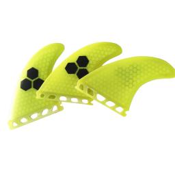 UPSURF FUTURO S Tri Fins Set, Honeycomb Fiber, Surf Fins, abas simples, Base Quilhas 3 Barbatanas para Prancha de Surf e Funboard - Image 3