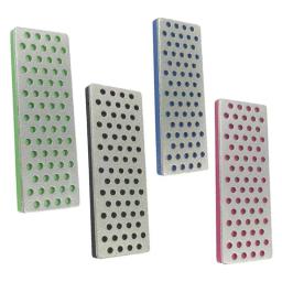 4 Pçs/set Suporte Bloco de Pedra de Amolar Para Borda de Esqui Afiadores de Esqui 240 360 500 1000 Grit Diamante Afiar Pedra Hone - Image 2
