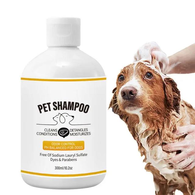 Shampoo e Gel de Banho Natural para Cães e Gatos com Eliminação de Odores e Desodorizante Eficaz