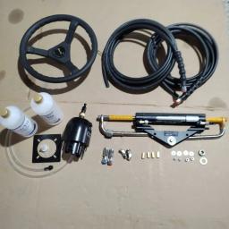 Kit de Direção Hidráulica Externa Barco Sistema Marinho, Cilindro Hidráulico, Bomba Leme, 150HP - Image 5
