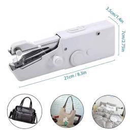 Handheld Mini Máquina De Costura Portátil, Ferramenta De Reparação Rápida Doméstica Elétrica, Artesanato, Casa E Uso De Viagens - Image 4