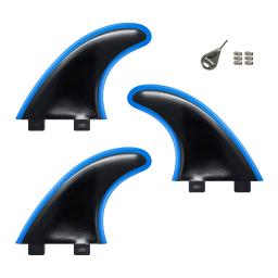 Prancha de surf com parafusos Fin chave, polímero reforçado, G5 M tamanhos, 3 PCs - Image 1