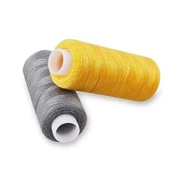 Fio de poliéster Sewing Thread Roll, máquina mão bordado, 200 jardas cada carretel para casa, 24 cores, 100 fios - Image 5