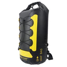 Impermeável isolada mochila para caiaque, rafting, canoagem natação, seco molhado separação, Roll Top encerramento Sack, grande capacidade, 20L - Image 3