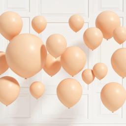100 pçs colorido laranja balão guirlanda kit balões de festa balões de pêssego de diferentes tamanhos decorar festas de aniversário, casamentos, - Image 3