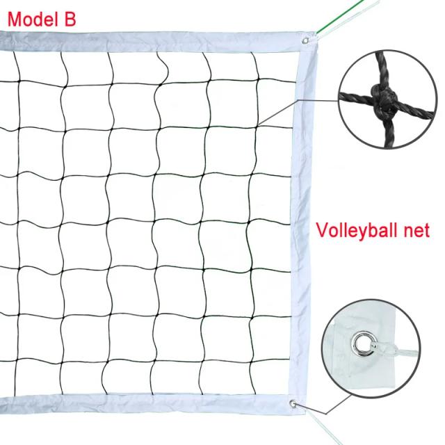 Rede profissional de alta qualidade para tênis de vôlei e badminton em malha para treinos internos