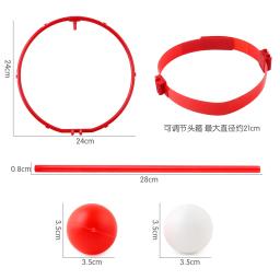 Cabeça Hoop Basquete Ajustável Cesta Net 20pcs Bola para Crianças Adultos Festa Jogo ao ar livre Atividade Jogando Brinquedos Jogo - Image 5