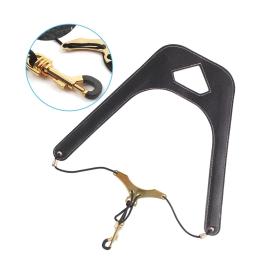 1 pçs preto sax alça de ombro ajustável saxofone pescoço cinta acolchoada ombro confortável para saxofone acessórios práticos - Image 5