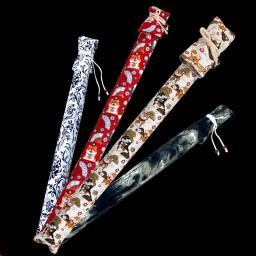 Portátil à prova de poeira flauta armazenamento saco, D-E Tune bambu, armazenamento integrado, tampa protetora, 60 cm, 80 cm - Image 1