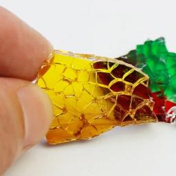 Mosaico Fragmentos Telhas De Vidro, Espelho Translúcido, Peças De Vidro Quebrado, Artesanato DIY, Mosaico Fazendo Materiais, 85g, 3oz por Saco - Image 5
