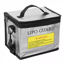 Bolsa de segurança para bateria lipo, portátil, à prova de explosão, à prova de fogo, armazenamento com proteção segura, tamanho 215*145*165mm para baterias de drone rc - Image 2