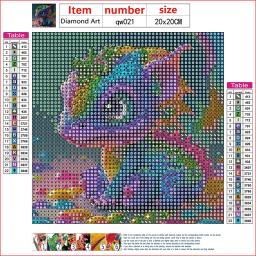Dragon Pattern Diamond Painting Set, Conjunto de arte 5D, Pintura e artesanato com diamantes e pedras preciosas, Decoração de parede para casa - Image 4