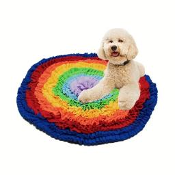Tapete de Snuffle lavável para animais de estimação, treinamento de cheiro de nariz, farejador, brinquedo de cachorro, alimentação lenta, tigela, dispensador de alimentos - Image 1