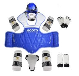 Equipamento de proteção de taekwondo masculino, equipamento de treino combate real, conjunto de proteção corporal masculino - Image 3