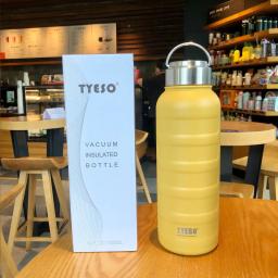 Tyeso garrafa térmica de água 1000ml 750ml 360ml, garrafa térmica dupla de aço inoxidável, portátil, fitness ao ar livre, esportes, bebidas - Image 2