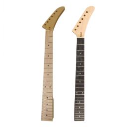 Pescoço guitarra diy peças pescoço guitarra elétrica 22 trastes acessórios guitarra elétrica e56d - Image 2