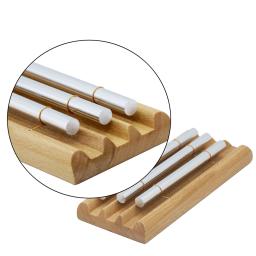 Instrumento de Percussão para Meditação e Cura, Trio Hand Chime, Carrilhão de Madeira, Chimes de Mão para Oração, Carrilhão Musical, Madeira - Image 5