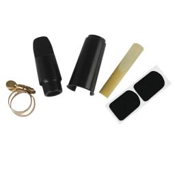 Saxofone Bocal Set, Clip, Cap, Reed, Dental Pad para Alto, Tenor, Sax Soprano, Acessórios para Instrumentos Musicais, 5pcs - Image 3