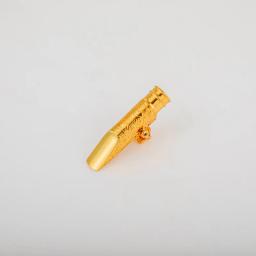 Alta qualidade profissional tenor soprano alto saxofone metal bocal chapeamento de ouro sax boca peças acessórios tamanho 5 6 7 8 - Image 3