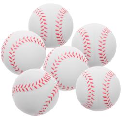 6 pçs softball esponja treinamento beisebol crianças brinquedos pu 700x700x700cm bolas esportivas softballs estudante criança - Image 5