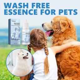 Pet Wash Essência Livre, Body Wash Dog, Suavização De Cabelo, Removendo Sujeiras, Ácaros Desodorizantes, Reduzir Coceira, Hidratante, Puppy Shampoo - Image 2