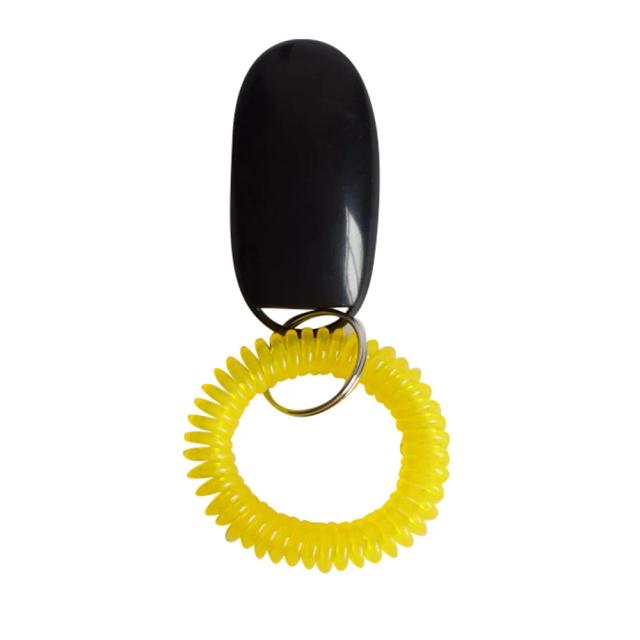 Clicker Trainer Portátil para Cães com Pulseira - Ferramenta Eficiente de Treinamento Pet