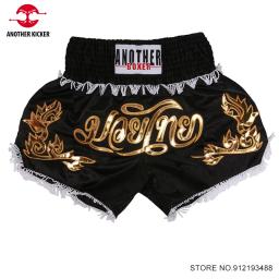 Calções Boxe para Homens e Mulheres, Roupas Artes Marciais, Kickboxing, Artes Marciais, Muay Thai, Tailândia Boxe, Agarra, Alta Qualidade - Image 4
