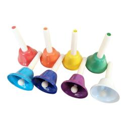 Colorido diatônico metal mão sinos definido para crianças, brinquedo musical, percussão para crianças, ensino - Image 2