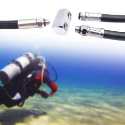 Regulador De Mergulho De Latão, Conector Do Adaptador De Snorkeling, Resistente Ao Desgaste - Image 2