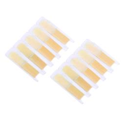 Sax Reed Peças para Saxofone Soprano, Reeds força 2.5, alta qualidade, excelente estabilidade de pitch, 10PCs - Image 2