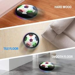 LED Hover Soccer Ball com Espuma Bumper, Brinquedos de futebol para criança, Air Power Training Ball, Bateria Musical Alimentado, presente de aniversário - Image 6