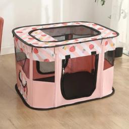 Rectangular Folding Cat Delivery Room, Gaiola Tent Especial, Pet Products Supplies, Acessórios para o bebê Gatos Esperando - Image 2