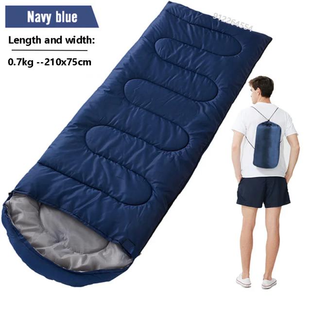 Saco de Dormir Impermeável Ultra Leve de Algodão para Inverno